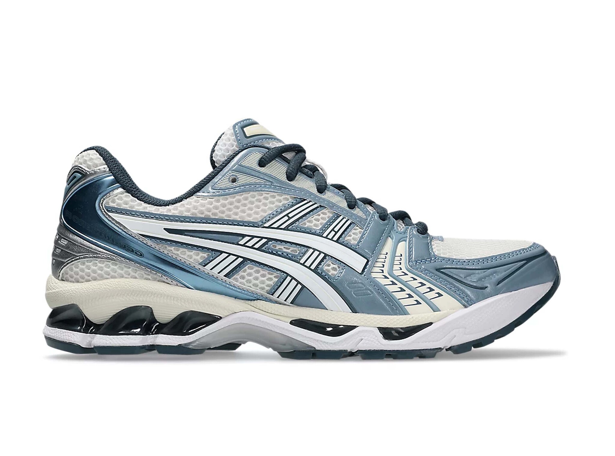 Kayano 14 Cream Raw Indigo 1203A537 116 ASICS Kayano 14 Cream Raw Indigo 1203A537 116