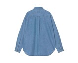 Carhartt WIP L/S Lucas Shirt Blue Stone Washed I034525 14