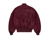 Alpha Industries MA 1 Heritage Bomber Jacket Dark Cherry 100102 608