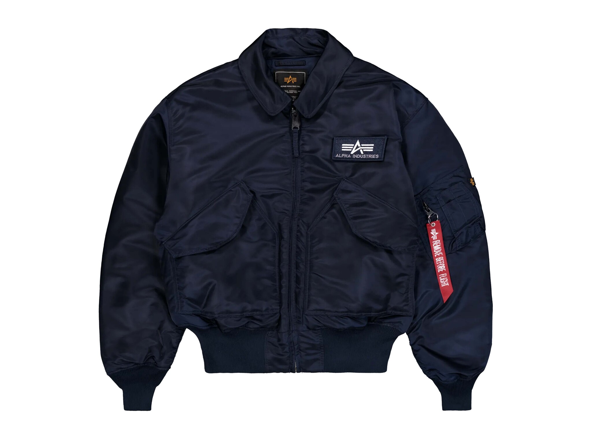 CWU 45 Heritage Bomber Jacket Rep Blue 100102 07 Alpha Industries CWU 45 Heritage Bomber Jacket Rep Blue 100102 07