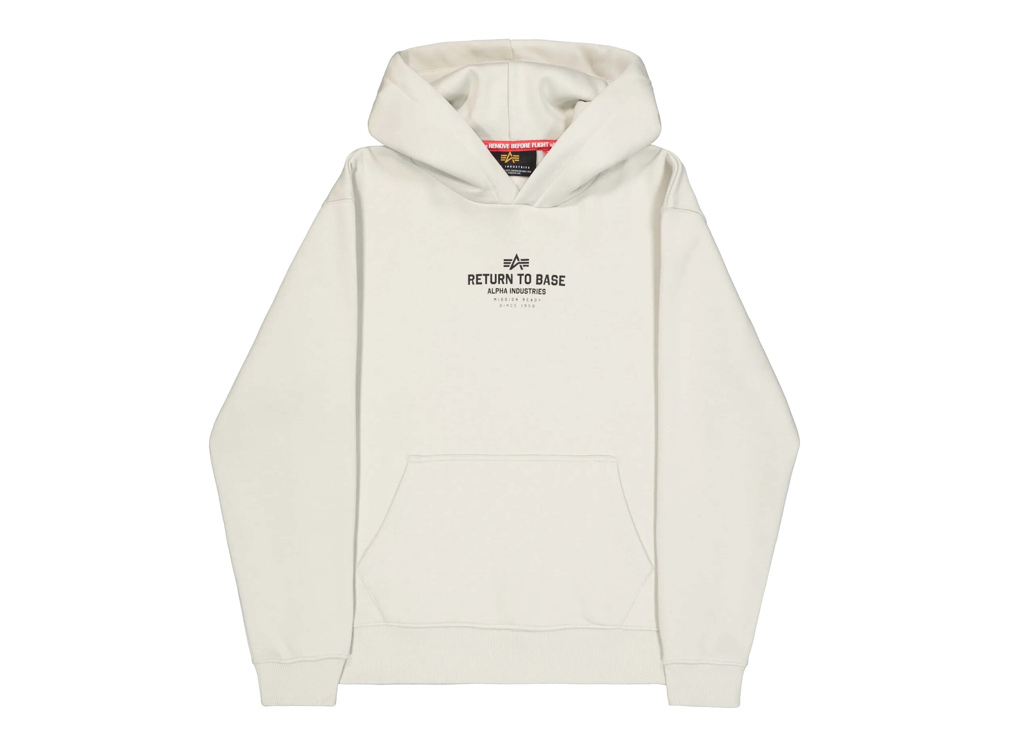 Alpha Industries Return to Base Hoodie Stone 2663338 10