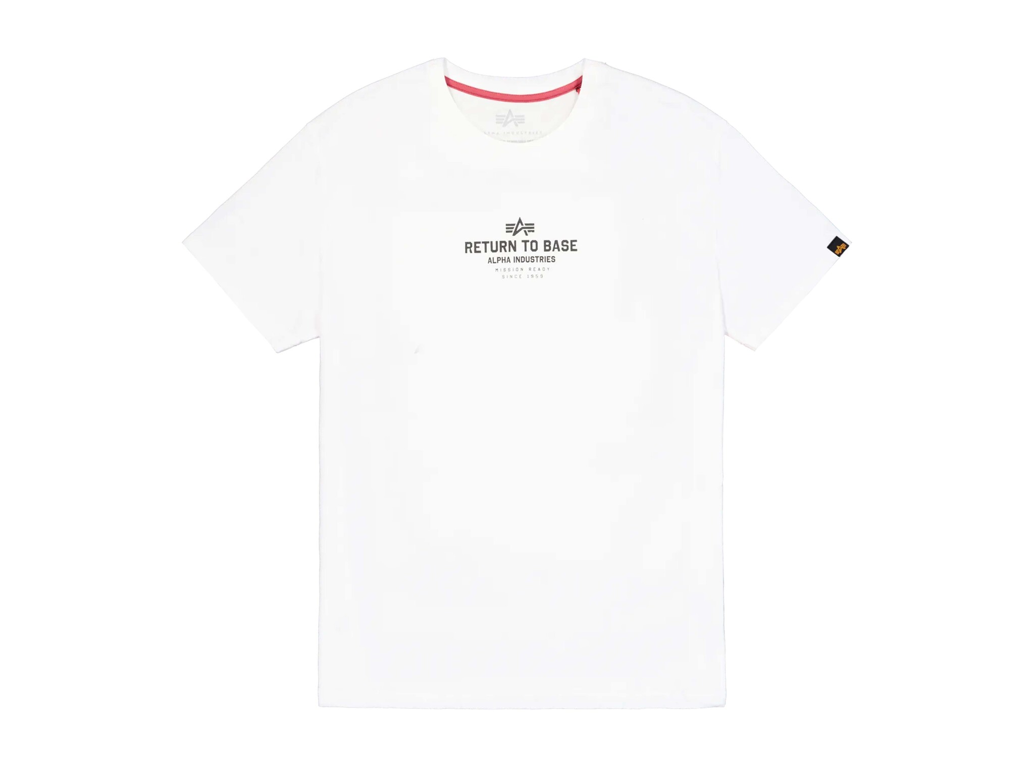 Alpha Industries Return to Base Tee White 266506 09