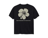 New Amsterdam Surf Association Hibicus Tee Washed Black 2601078002