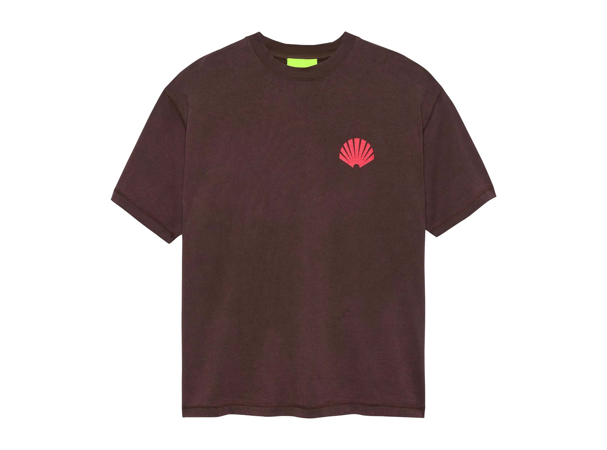 New Amsterdam Surf Association Logo Tee Walnut Deep Red 2601064001