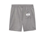 New Amsterdam Surf Association Wool Work Shorts Grey Pink Pinstripes 2601056001