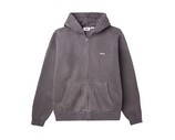 Obey Lowercase Pigment Zip Hood Pigment Digital Black 112460019