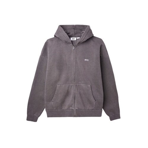 Lowercase Pigment Zip Hood Pigment Digital Black 112460019