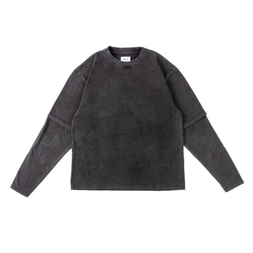 Layered Shabbaz Longsleeve Faded Black BT2675 002