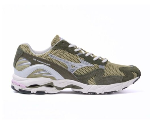 Mizuno Wave Rider 10 Elm Dawn Blue Stone Gray D1GA261103