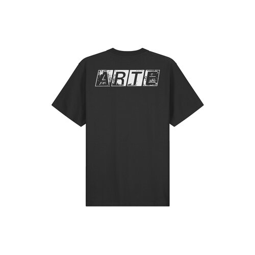 Faded Back Print Tee Black SS26 142T