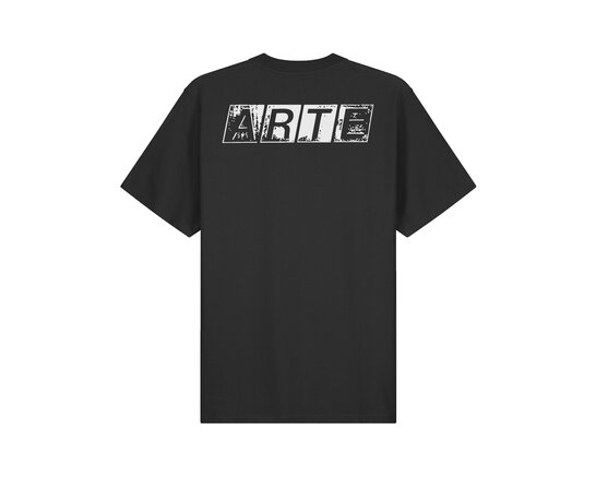 Arte Antwerp Faded Back Print Tee Black SS26 142T