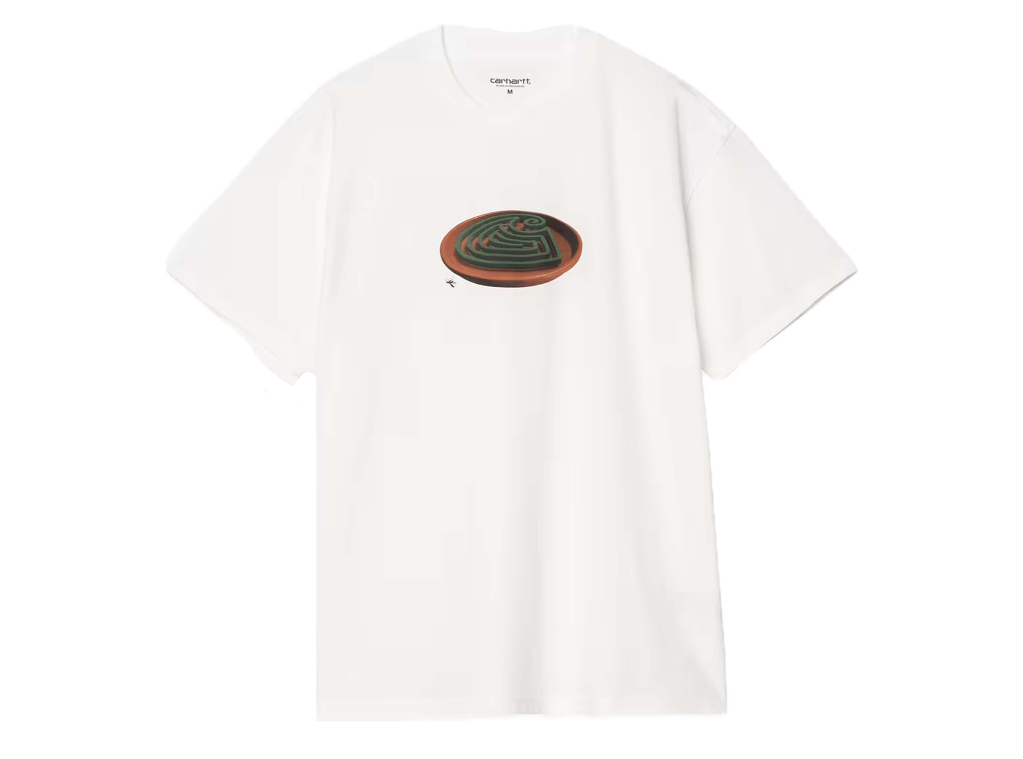 Carhartt WIP S/S Spirals Tee White I036264 3