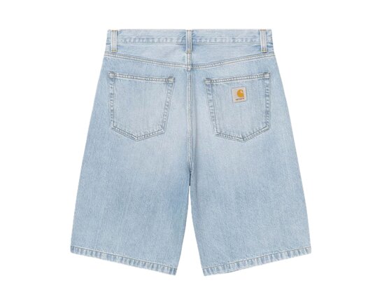 Landon Short Blue Heavy Worn Bleached I030469.01.WU.00 Carhartt WIP Landon Short Blue Heavy Worn Bleached I030469.01.WU.00