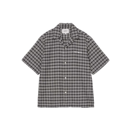 S/S Kander Shirt Kander Check Blue River I036194 17