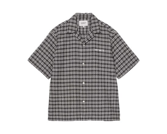S/S Kander Shirt Kander Check Blue River I036194 17 Carhartt WIP S/S Kander Shirt Kander Check Blue River I036194 17