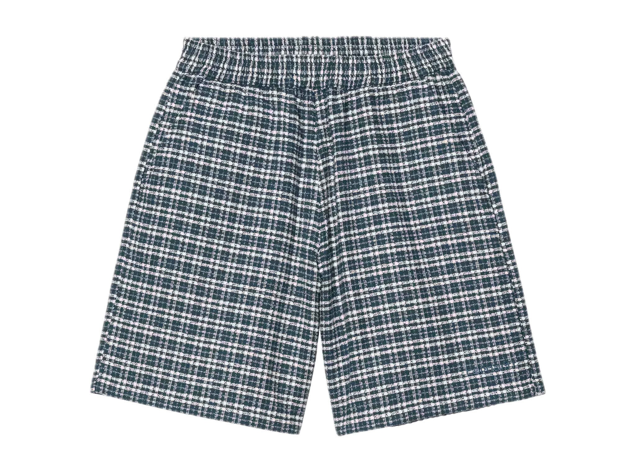 Carhartt WIP Kander Short Kander Check Blue River  I036196 17