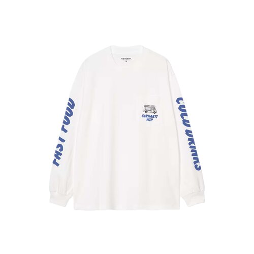 L/S Cold Drinks T-shirt White I036216.02.XX.03
