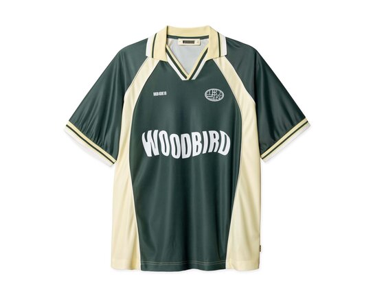 Woodbird WBtaka SS Sports Polo Pine Green 2616 415