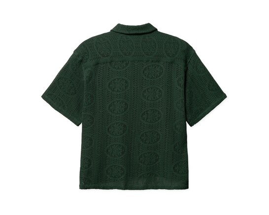 Woodbird WBWang Knit Shirt Pine Green 2616 706