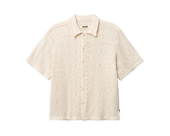 Woodbird WBWang Knit Shirt Off White 2616 706