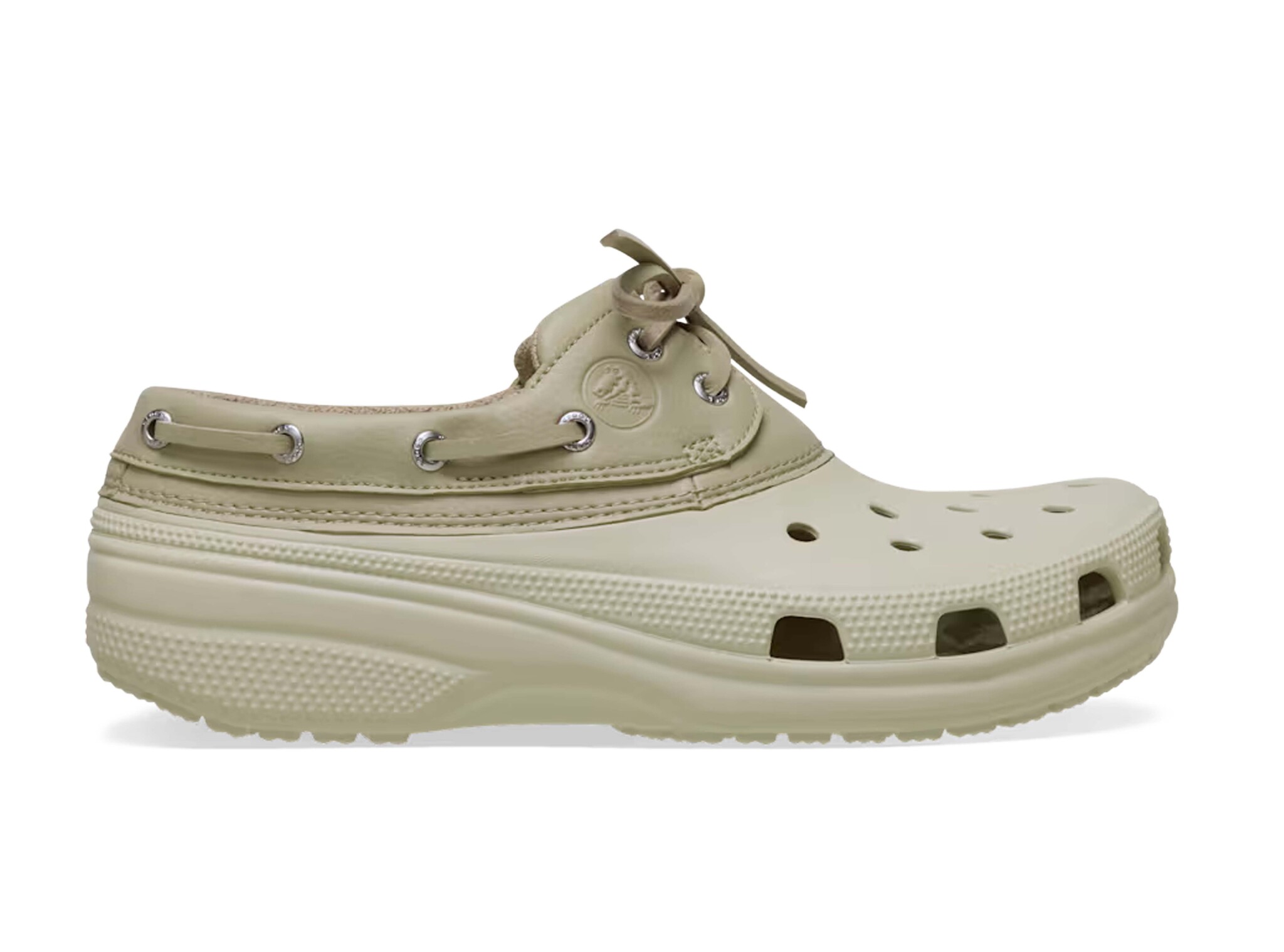 Crocs Classic Boat Shoe Bone Moth 212022 0QA