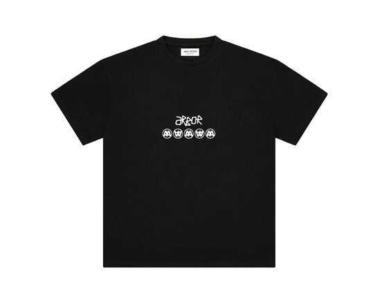Arbor Antwerp Black AA Arbor Logo T-Shirt  BLA-AA-ARB-LOG-TS