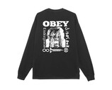Obey Underground Disorder LS T-shirt Pigment Dusty Black 168004252