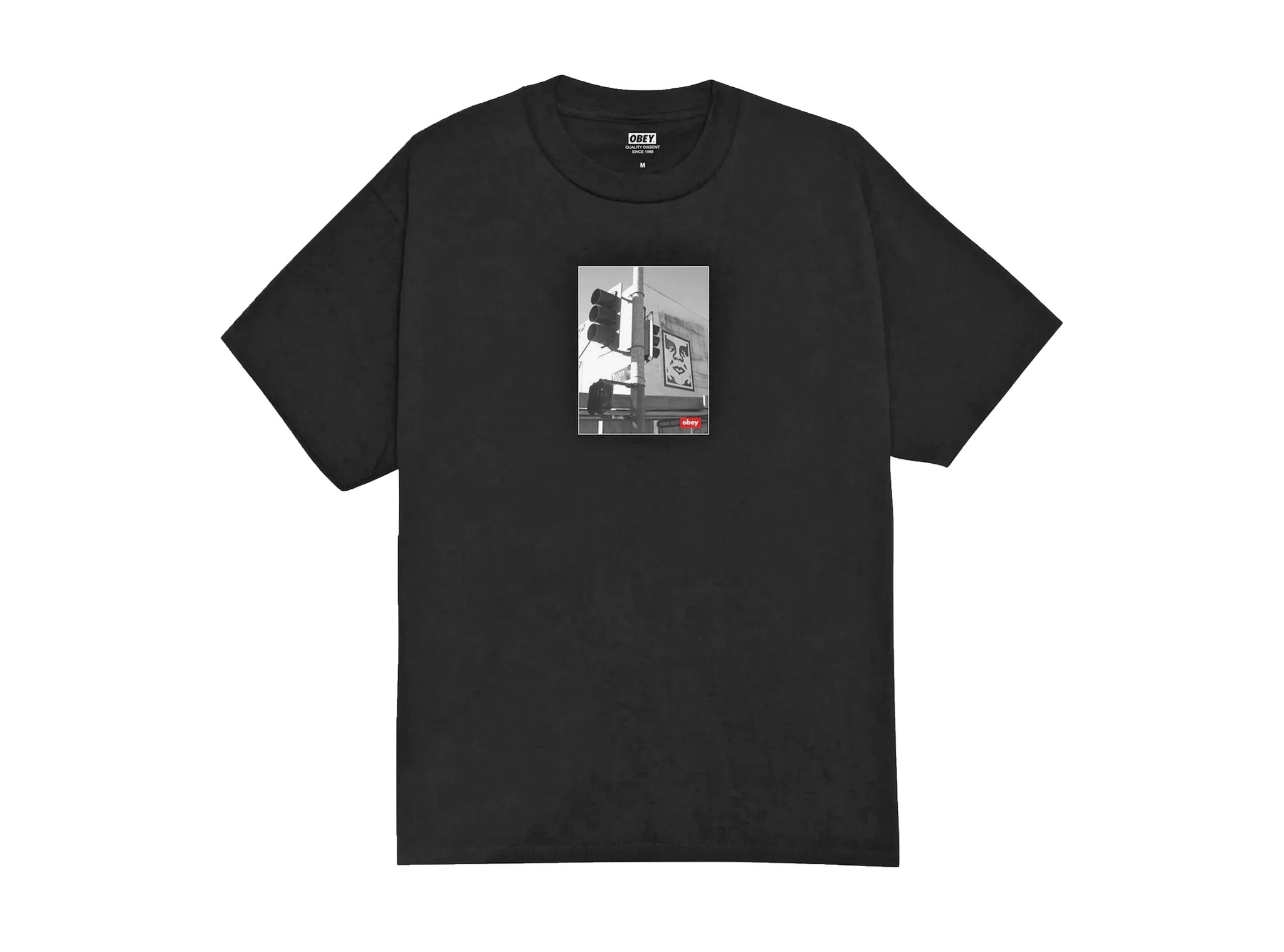 Obey Los Angeles Photo Tee Black 165264230