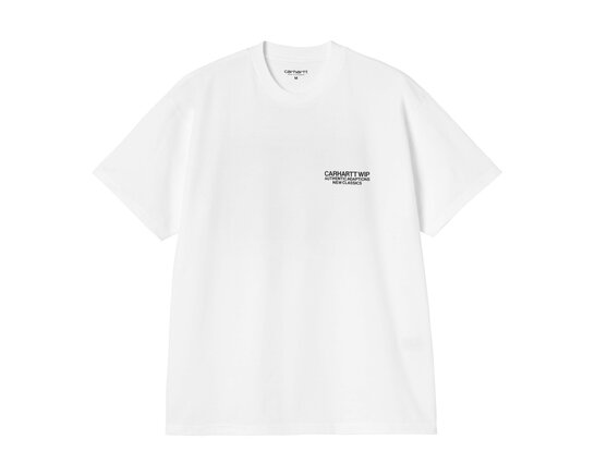 Carhartt WIP S/S Sean Hamilton 03 T-shirt White I036270.02.XX.03
