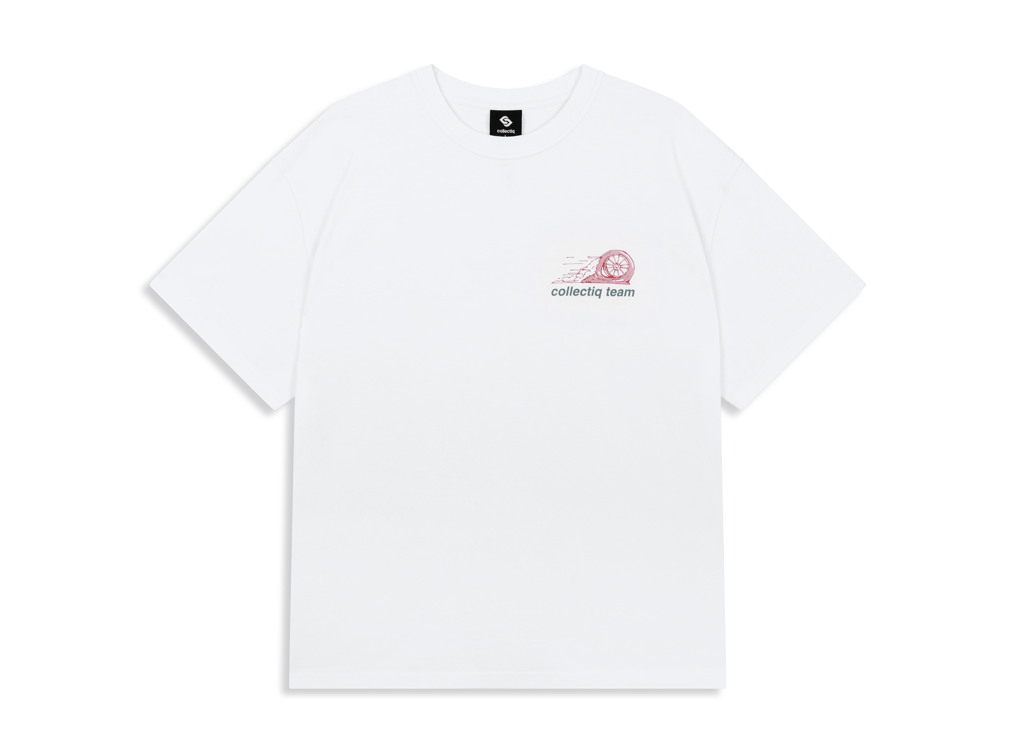 Collectiq Rubberizing Tee White CC 61017 102