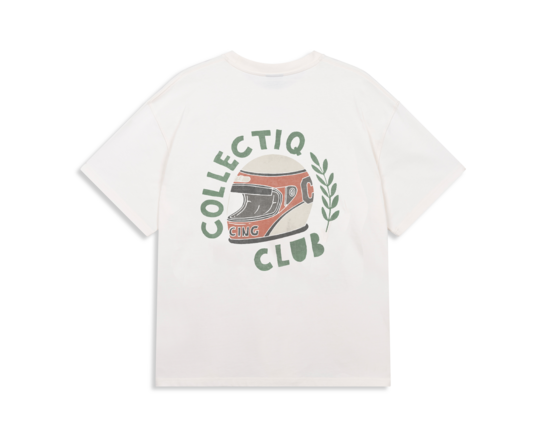 Collectiq Hood Tee Off White CC 61011 109
