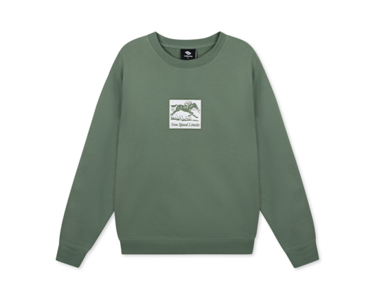 Collectiq Speed Limits Crewneck Myrtle CC 62001 508