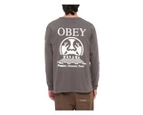 Obey Precision LS T-shirt Pigment Dusty Black 168004226