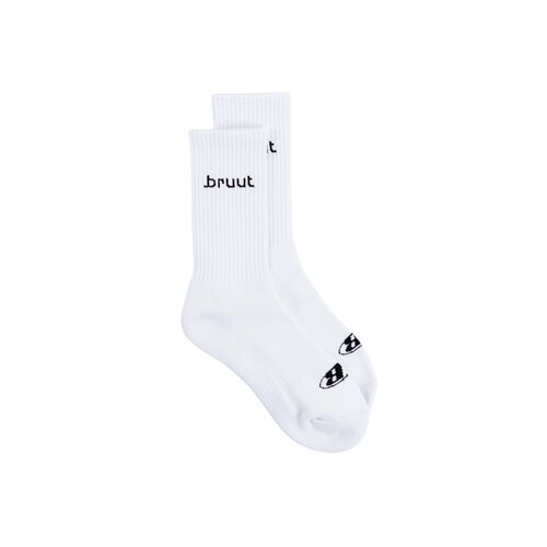 Logo Sock White BT2550 001