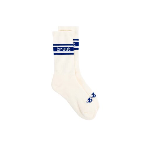 Retro Sock Off White Blue BT2550 001