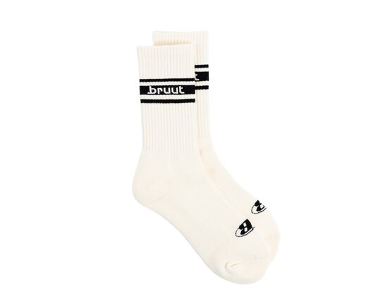 Bruut Retro Sock Off White Anthracite BT2550 001