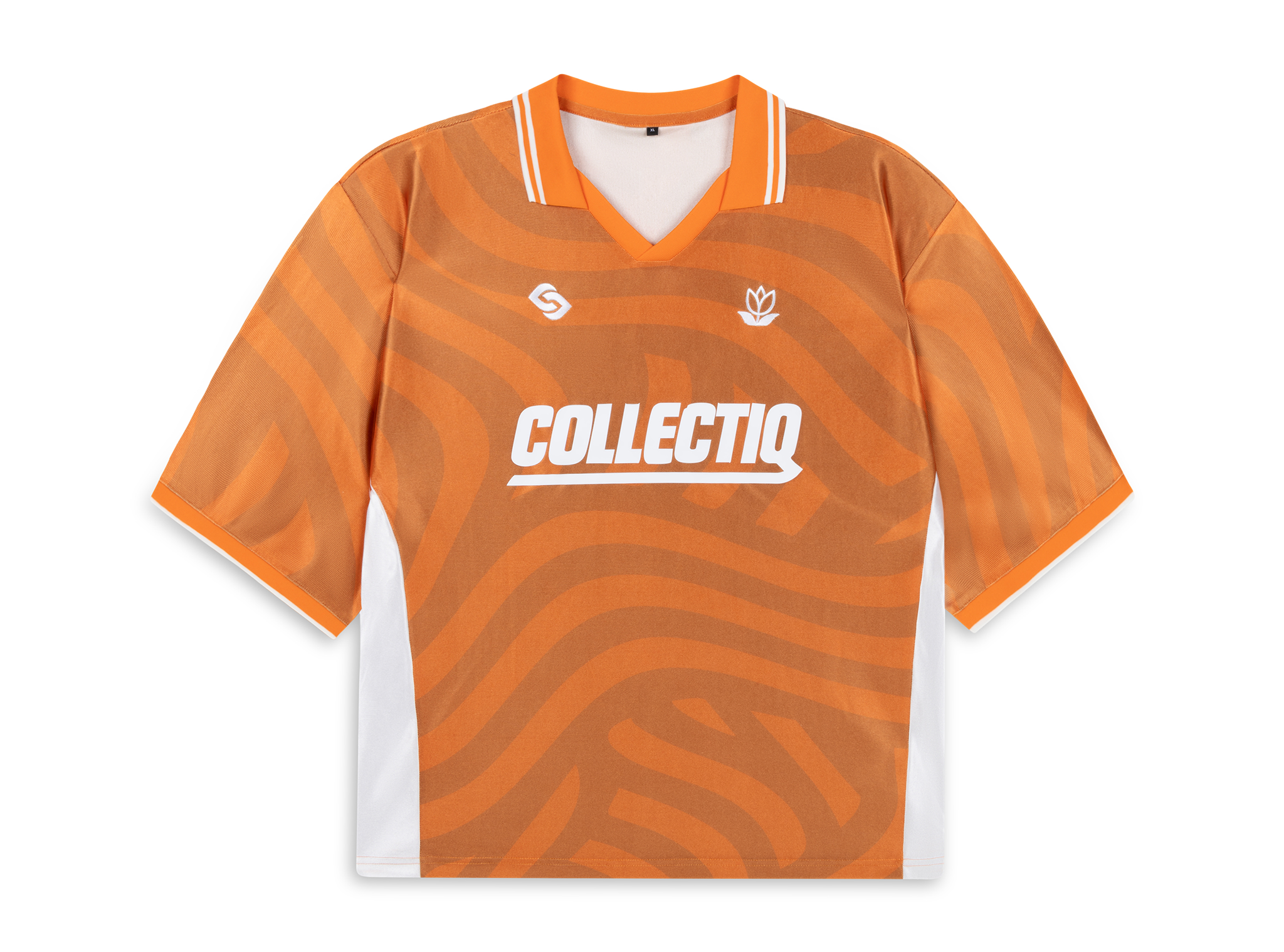 Collectiq Wavy Petal Soccer Jersey Orange CC 61019 350