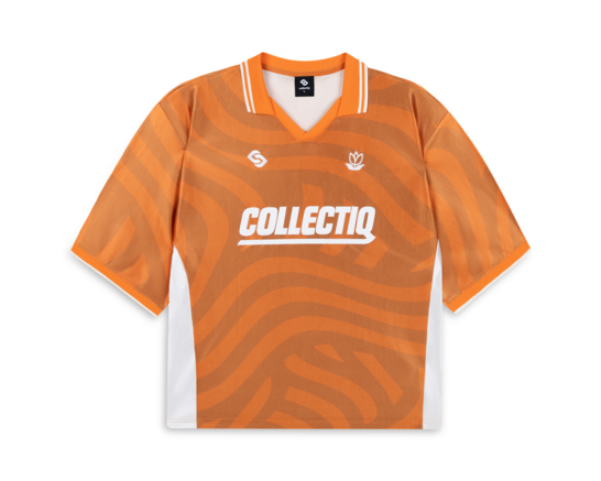 Wavy Petal Soccer Jersey Orange CC 61019 350 Collectiq Wavy Petal Soccer Jersey Orange CC 61019 350