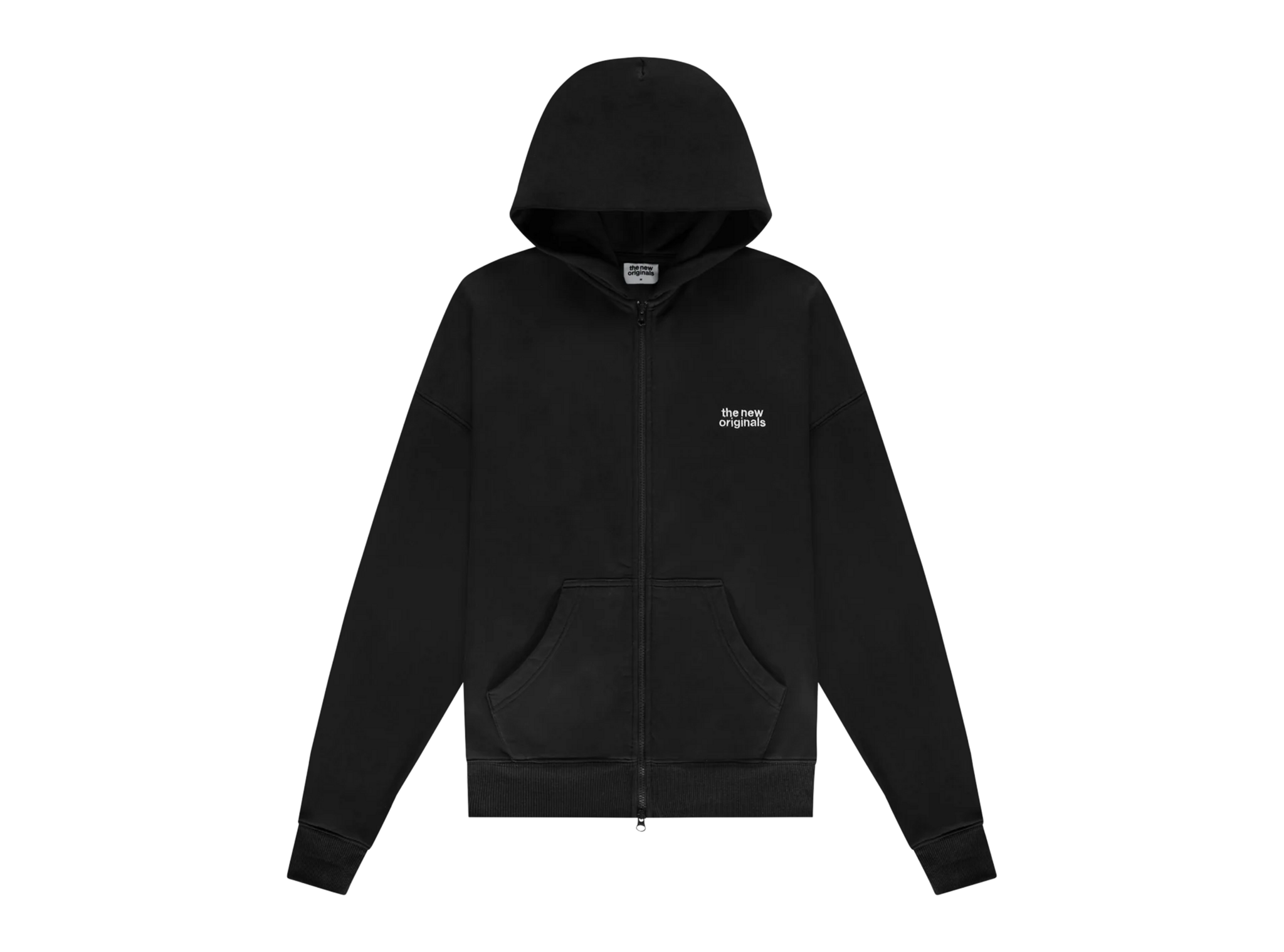 The New Originals Catna Zip Up Hoodie Black TNO473