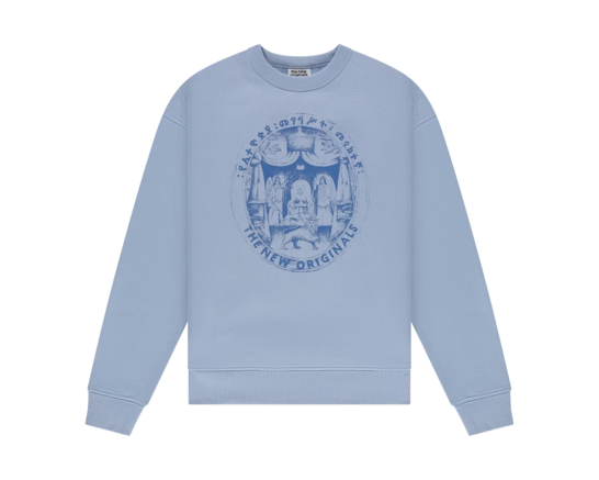 Anbessa Crewneck Lush Blue TNO475 The New Originals Anbessa Crewneck Lush Blue TNO475