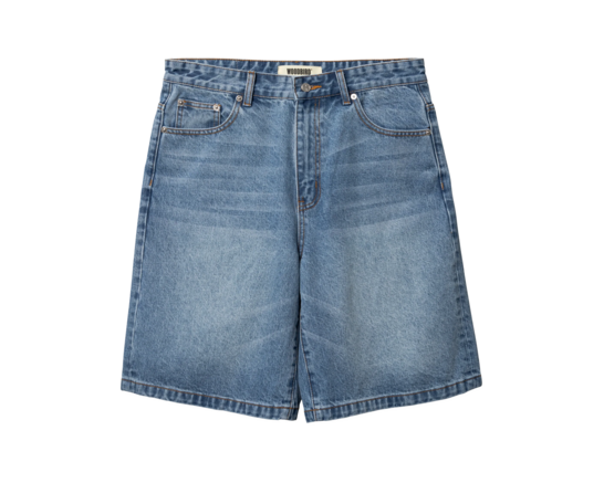 Woodbird WBRami Orig Shorts Blue Washed 2616 304