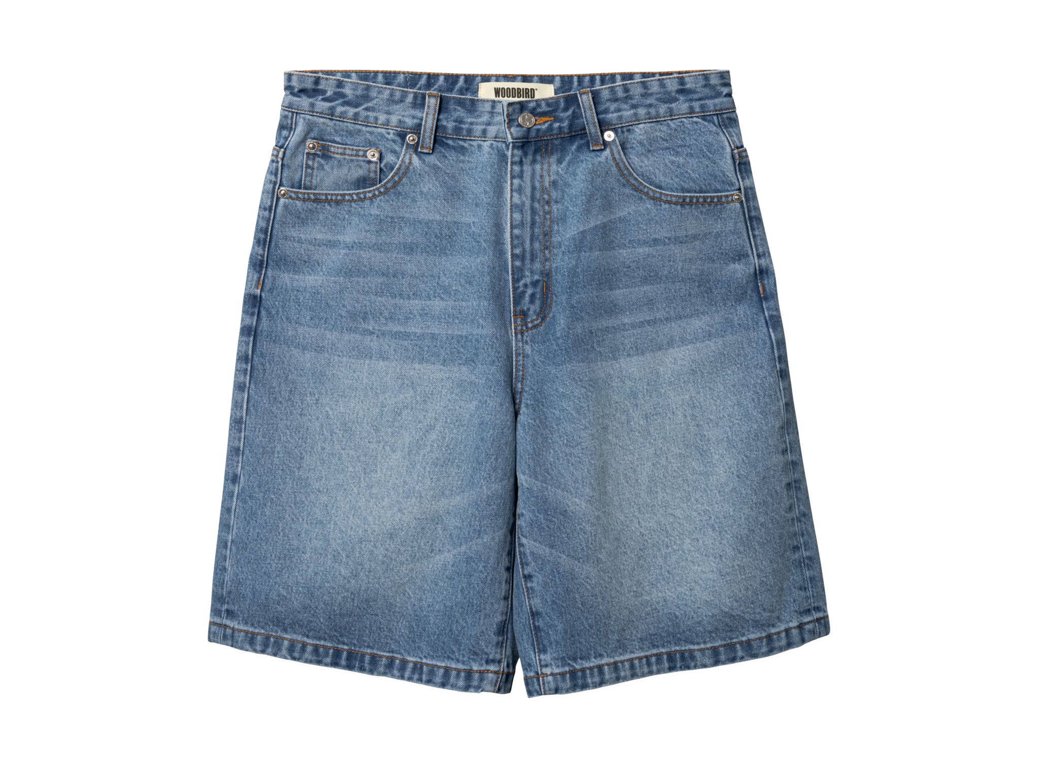 Woodbird WBRami Orig Shorts Blue Washed 2616 304