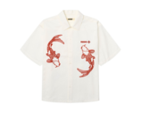 Woodbird WBWang Carp Shirt Off White 2626 701