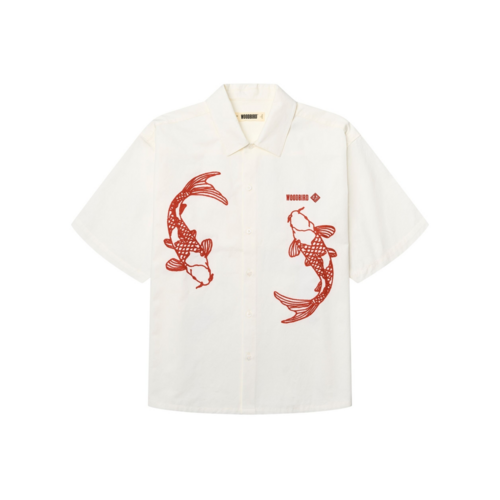 WBWang Carp Shirt Off White 2626 701