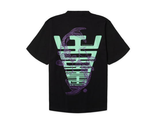 Woodbird WBBaine Carp Tee Black 2626 400