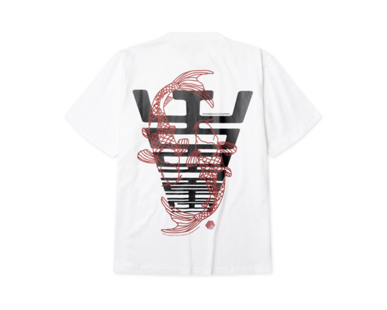 Woodbird WBBaine Carp Tee White 2626 400
