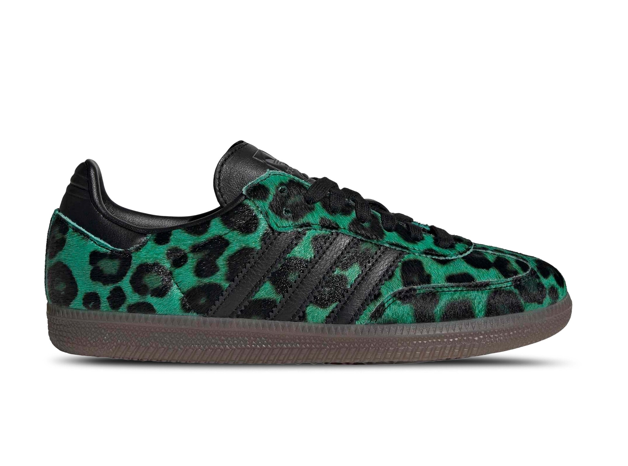 Adidas Samba OG W Screaming Green Core Black Gold Metallic HQ9374