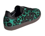 Adidas Samba OG W Screaming Green Core Black Gold Metallic HQ9374