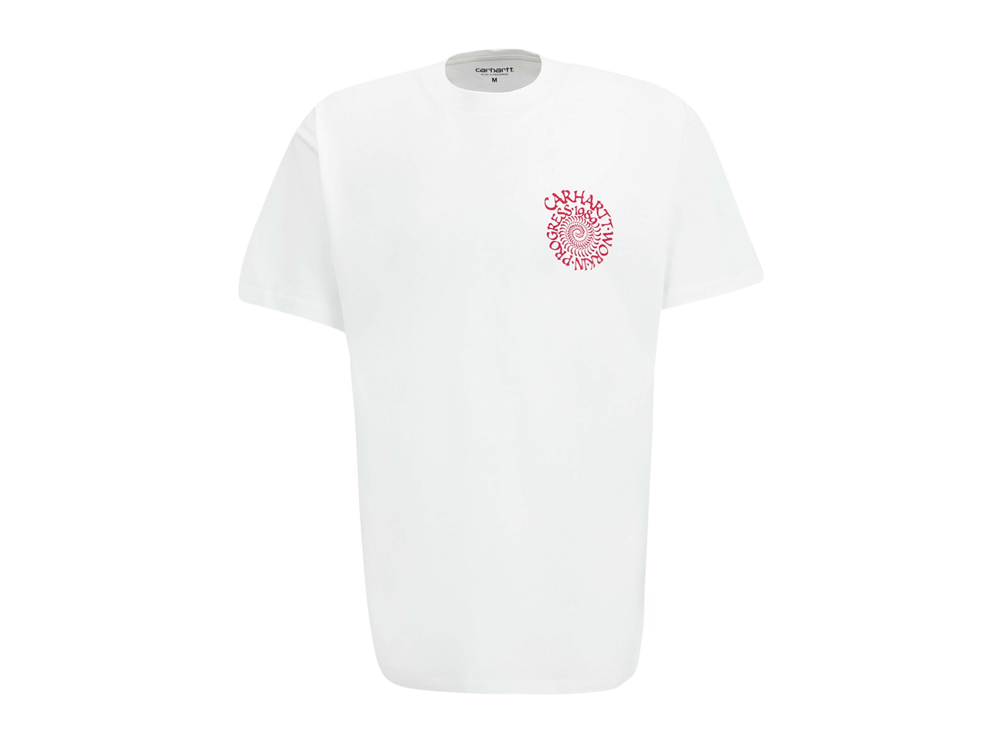 Carhartt WIP S/S Spirals Tee White I036264 3