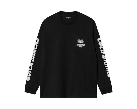 Carhartt WIP L/S Cold Drinks T-shirt Black I036216.89.XX.03